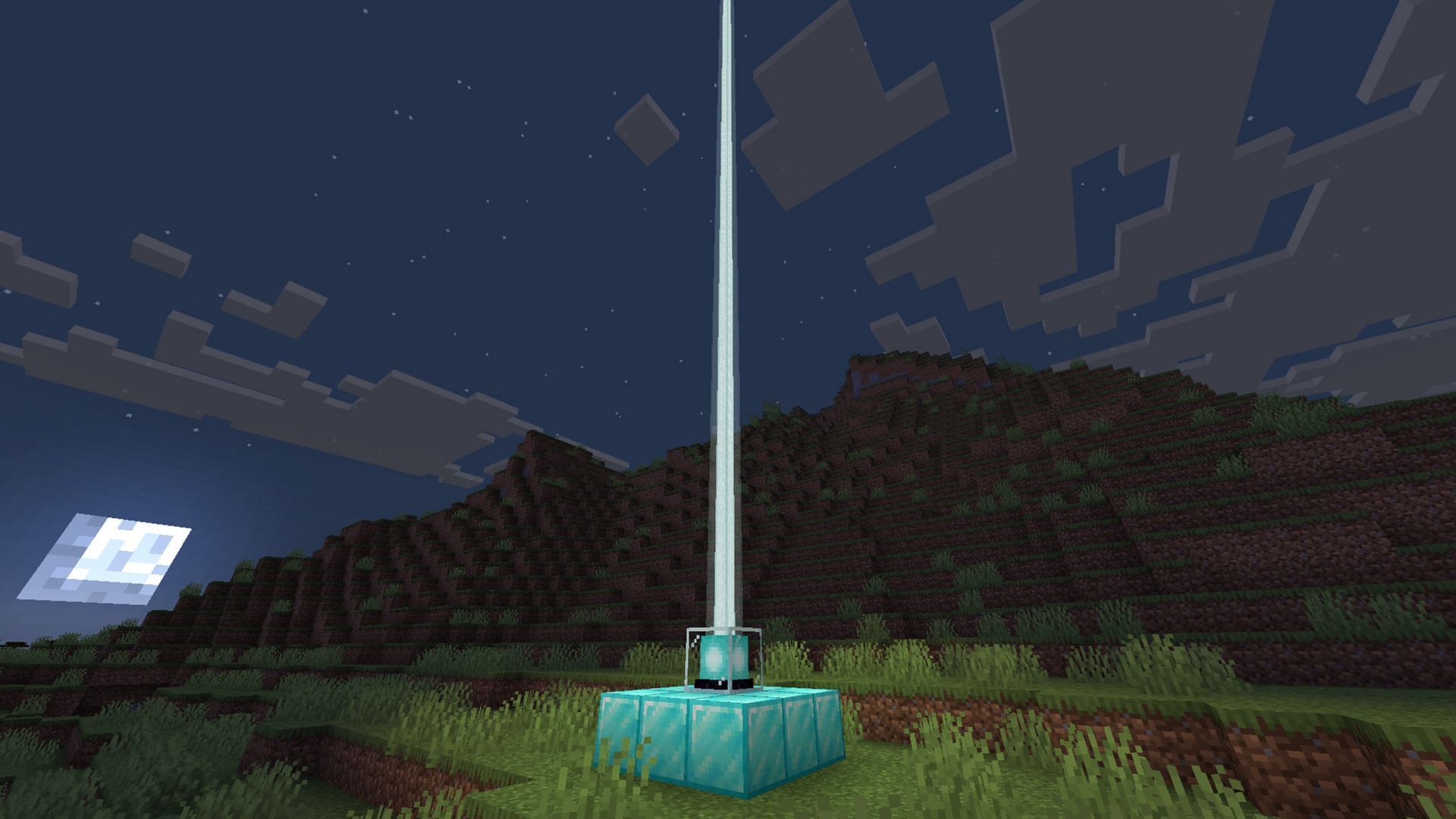The 1.21.90.26 beta and preview add a much-needed feature to beacons (Image via Sportskeeda Gaming || Mojang Studios)